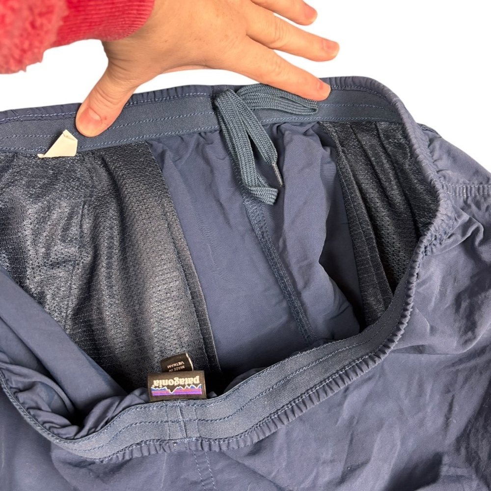Patagonia Baggies Navy Lined Shorts – Men’s Sz Large - Picture 9 of 10